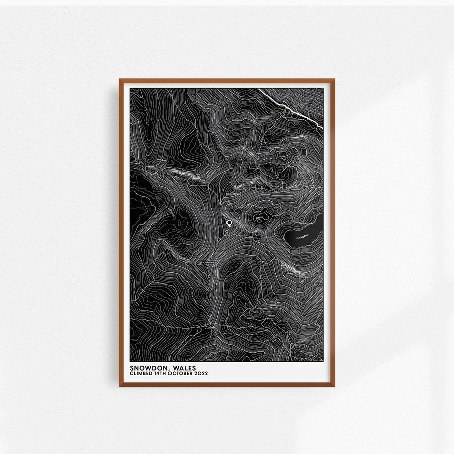 Custom Topographic Map - Paperful