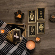 Gold Foil Tarot Card Deck - Paperful