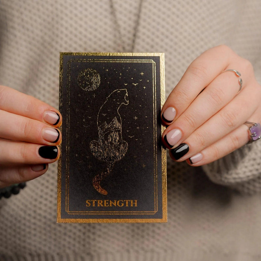 Gold Foil Tarot Card Deck - Paperful