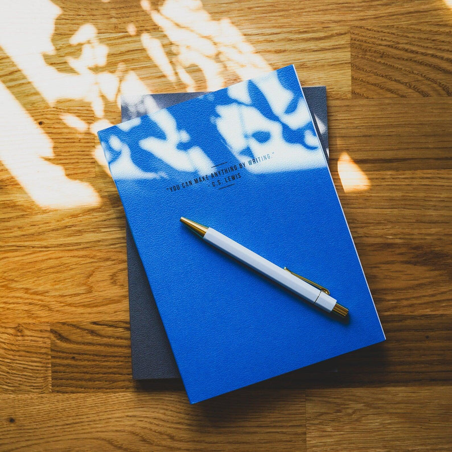 Adriatic Blue A5 Notebook - Paperful