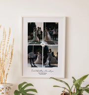 Wedding Photo Print Collage - Paperful