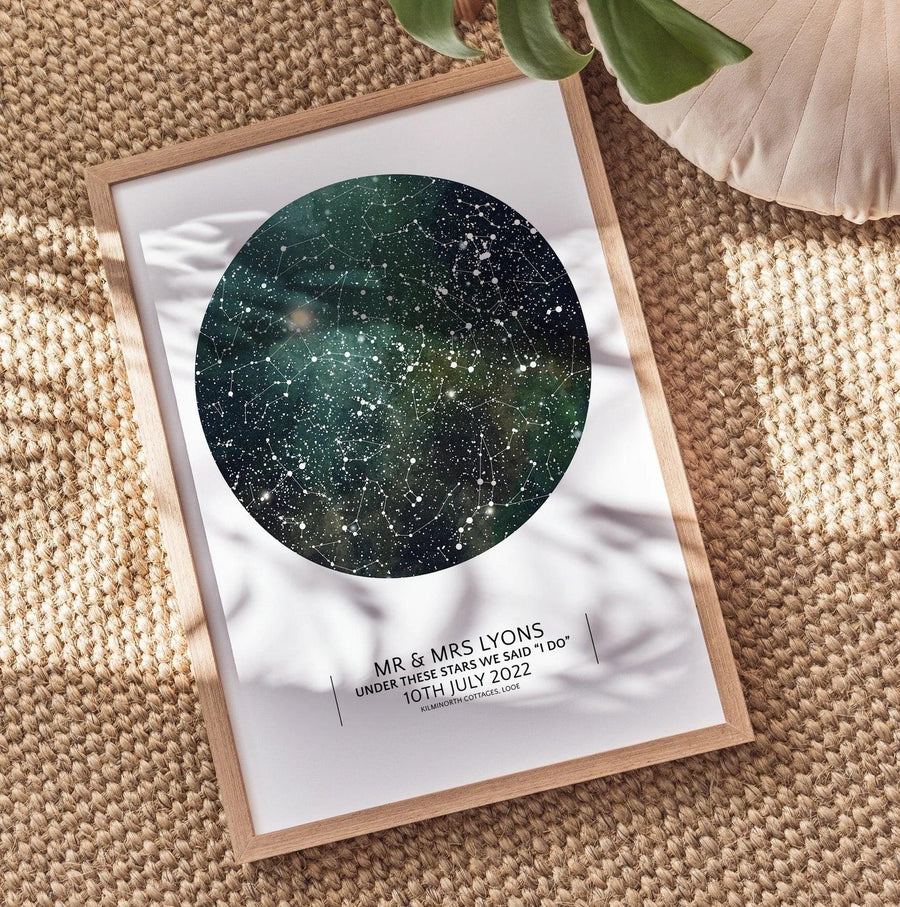 Custom Galaxy Star Map - Paperful