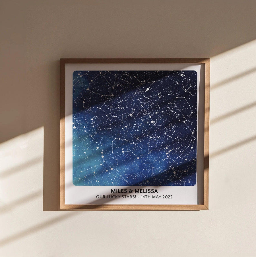 Personalised Galaxy Star Map - Paperful