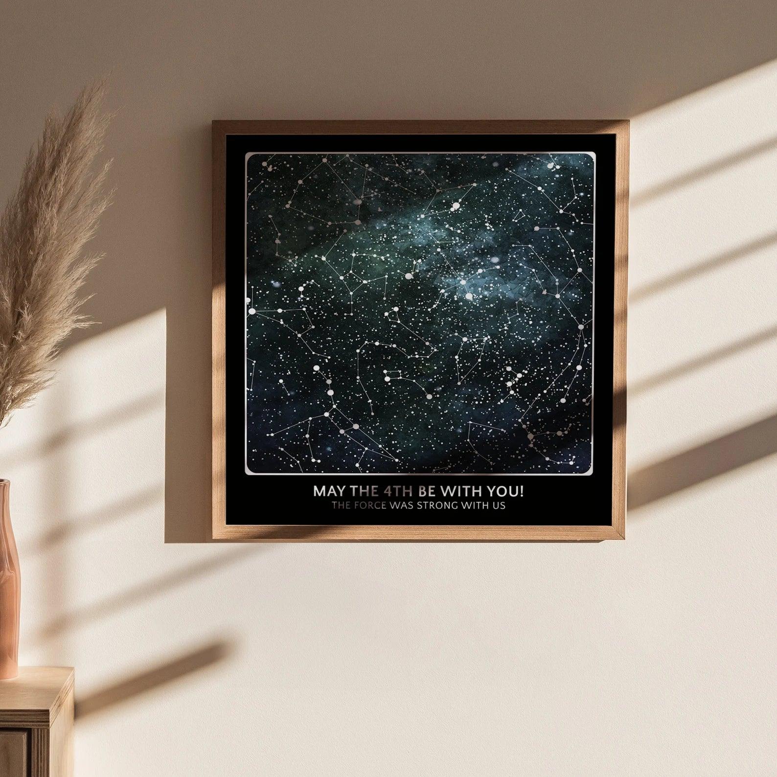 Personalised Galaxy Star Map - Paperful