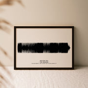 Custom Sound Wave Print