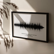 Custom Sound Wave Print